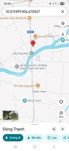 Bán 233M2 Thổ, Mt 826C, Đông Thạnh, Cần Giuộc, La, ( Tây Ninh)