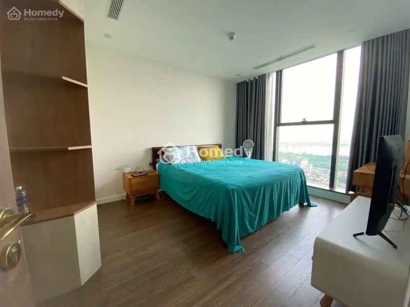 Cho Thuê Căn Hộ Sunshine City Giá 18Tr/ Tháng, 2+1 Ngủ, View Sông Cực Thoáng
