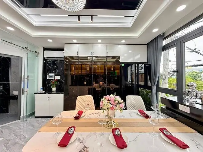Nhà Đường Thông Xe Hơi Tx 25, Dt:4,5X13M, Lửng, 3Lầu, 4Pn, S/Thượng