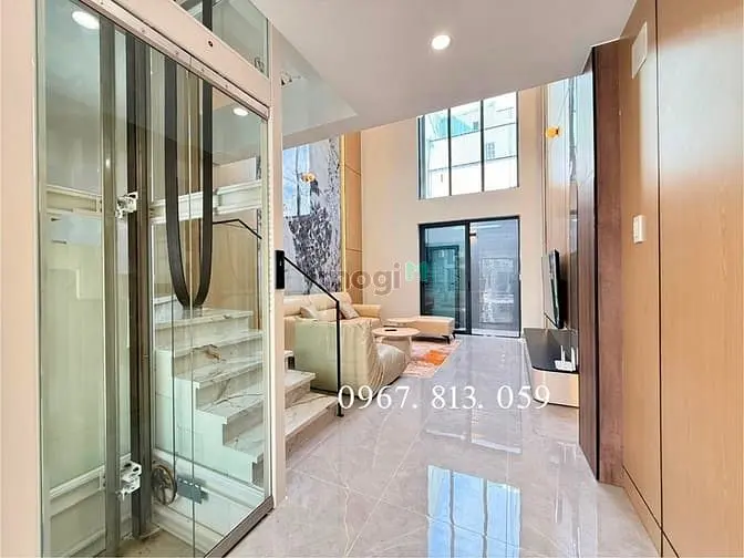 Nhà Mtkd Có Thang Máy, Dt:4X18M, Lửng, 3Lầu, 4Pn, Gara Ô Tô, S/Thượng