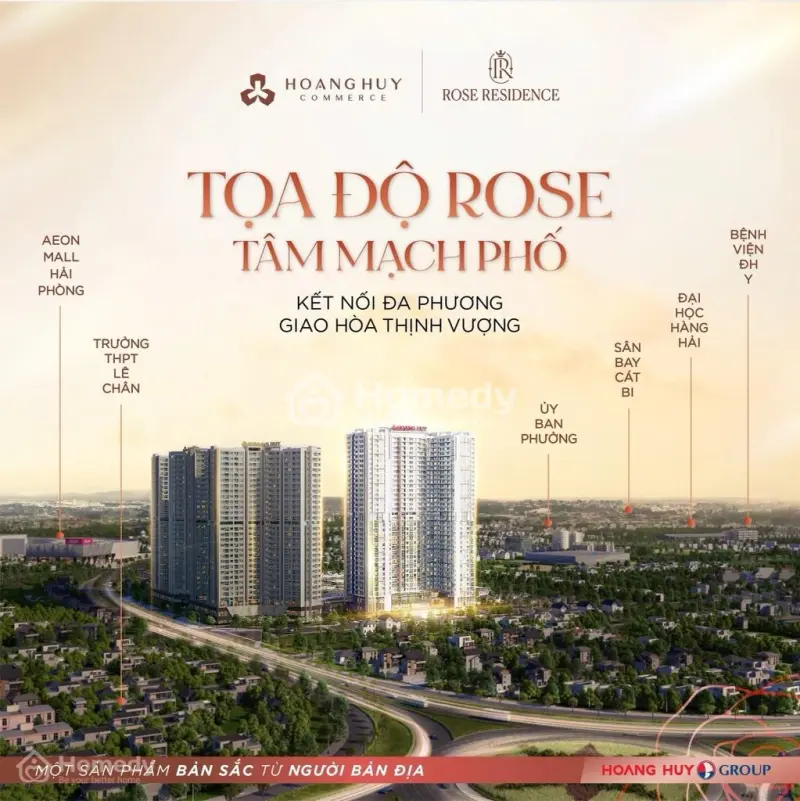 Hoàng Huy Rose Residence Ưu Đãi Tri Ân Khách Hàng Mua Căn Hộ.