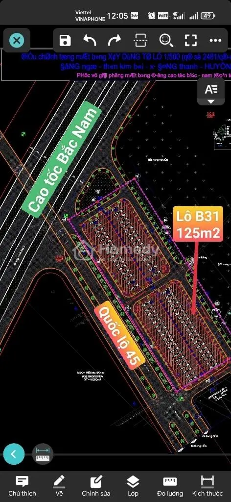 Siêu Rẻ! Bán Lô 125M2 Quốc Lộ 45 Tp Thanh Hóa Mới Đấu Giá Chỉ Hơn 900Tr