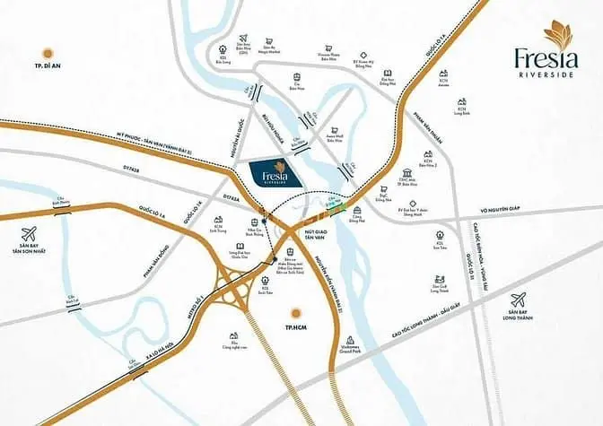 Cần Bán Căn Hộ 2Pn Dự Án Fresia Riverside Ngay Aeon Mall Bh 1.79 Tỷ