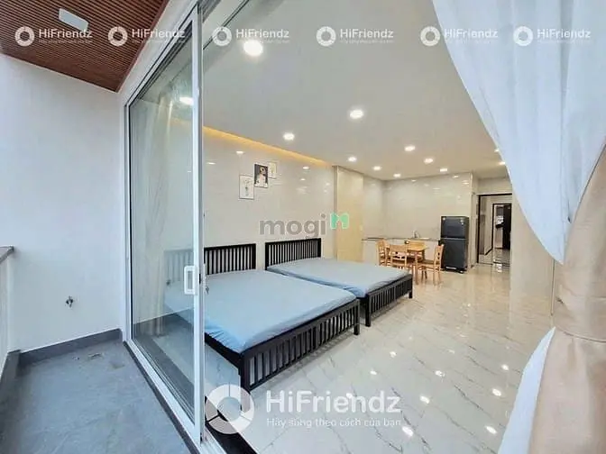 Căn Hộ Ban Công 45M2 - Ở Được 4 Người 4 Xe Gần Công Thương , Văn Hiến