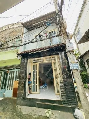 2,48Tỷ Nhà Góc 2 Mt Hẻm Cao Lỗ 2Pn Đúc Bê Tông Shr
