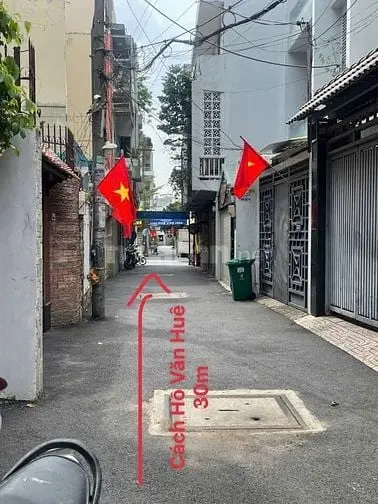 Chính Chủ Bán Nhà 1 Xẹt Cách Mặt Tiền Hồ Văn Huê 30M, Phú Nhuận, 5X31M