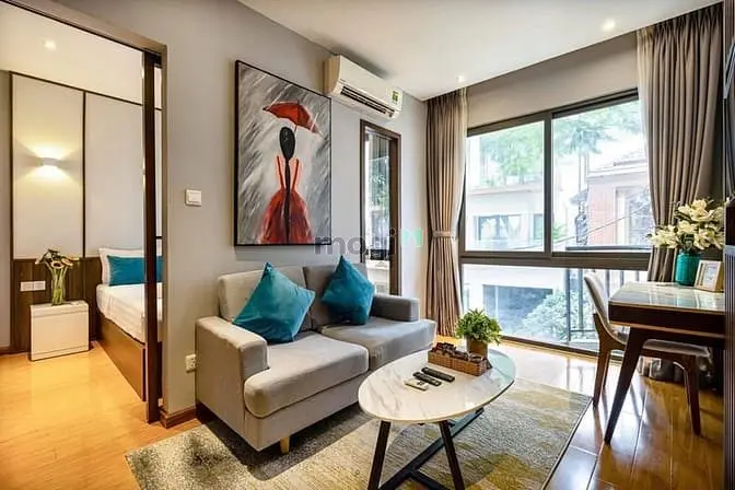 Căn Hộ 1 Phòng Ngủ Tách Bếp , Nội Thất Cao Cấp Ngay Luỹ Bán Bích