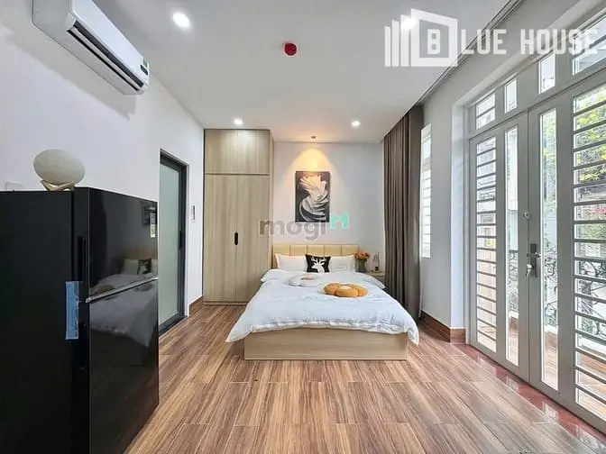 Penthouse/Studio Ban Công, Máy Giặt Riêng, Full Nt Mới 100% Gần 7Hiền