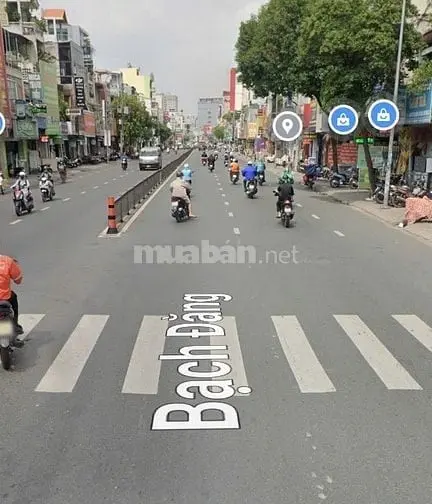 Đất Xây Căn Hộ Dịch Vụ 8X33(256M2) Hẻm 3M Bạch Đằng Ngã Tư Hàng Xanh