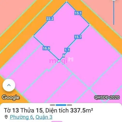 Bán Nhà 335M², Góc 2 Mặt Tiền Ngô Thời Nhiệm Quận 3, Giá 270 Tỷ