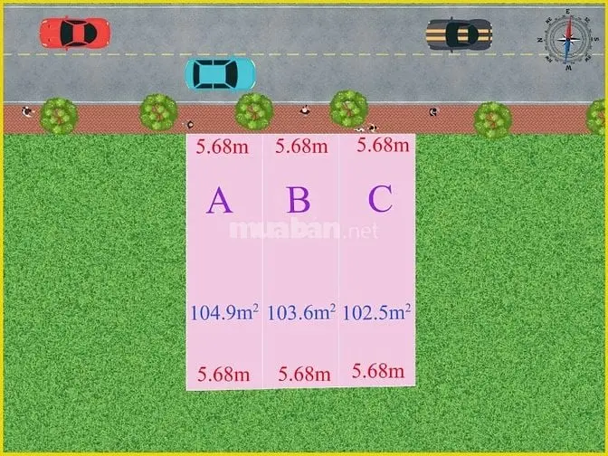 1,4 Tỷ Cho Lô Đất 105M² Full Thổ Cư – Sát Sườn Kcn Vsip Nam Định