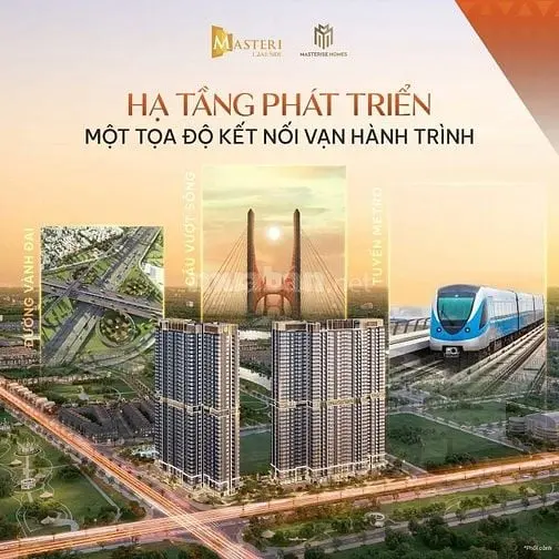 🏡 Cần Bán Gấp - Căn Góc 2Pn+ Khu Masteri Lakeside
