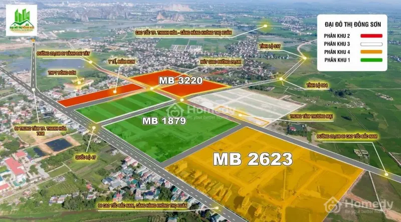 Siêu Rẻ, Lô Góc Kinh Doanh Đường 20,5M Tp Thanh Hóa Đối Diện Trường Mầm Non Giá Chỉ 2,X Tỷ