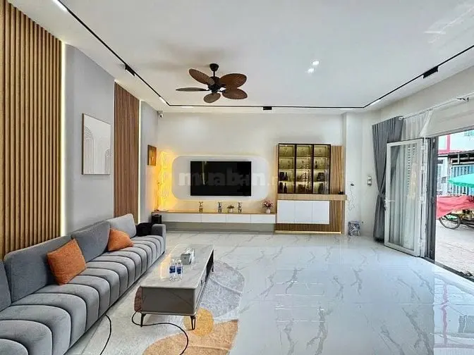 Nhà 2 Mặt Tiền Hẻm 5M. 7M X12M. Đúc 2 Lầu 3Pn, 3Wc. Quận 12.