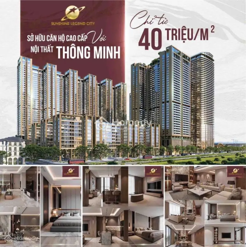 Chung Cư Sunshine Legend City Giá Chỉ Từ 40-50Tr/M2