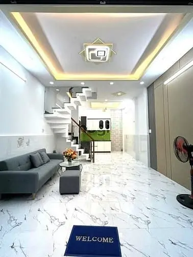 Ngay Bốn Xã Nhà Đẹp Ở Ngay Trệt + Lầu 2Pn + 2Wc Giá Nhỉnh 3Đồng