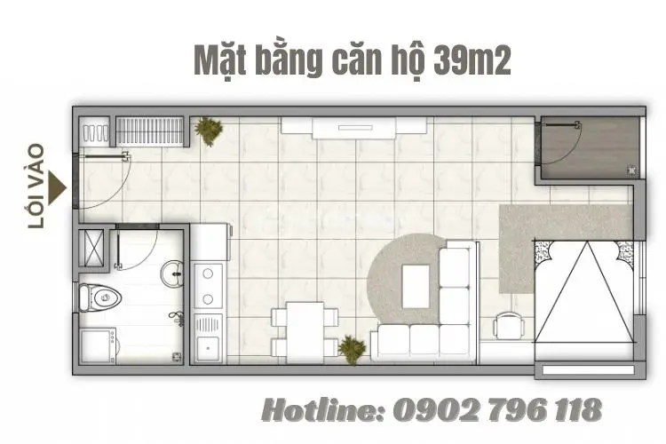 Hot- Sở Hữu Ngay Căn Hộ 1Pn Full Nội Thất Chỉ Với 890Tr | Xác Thực 100%