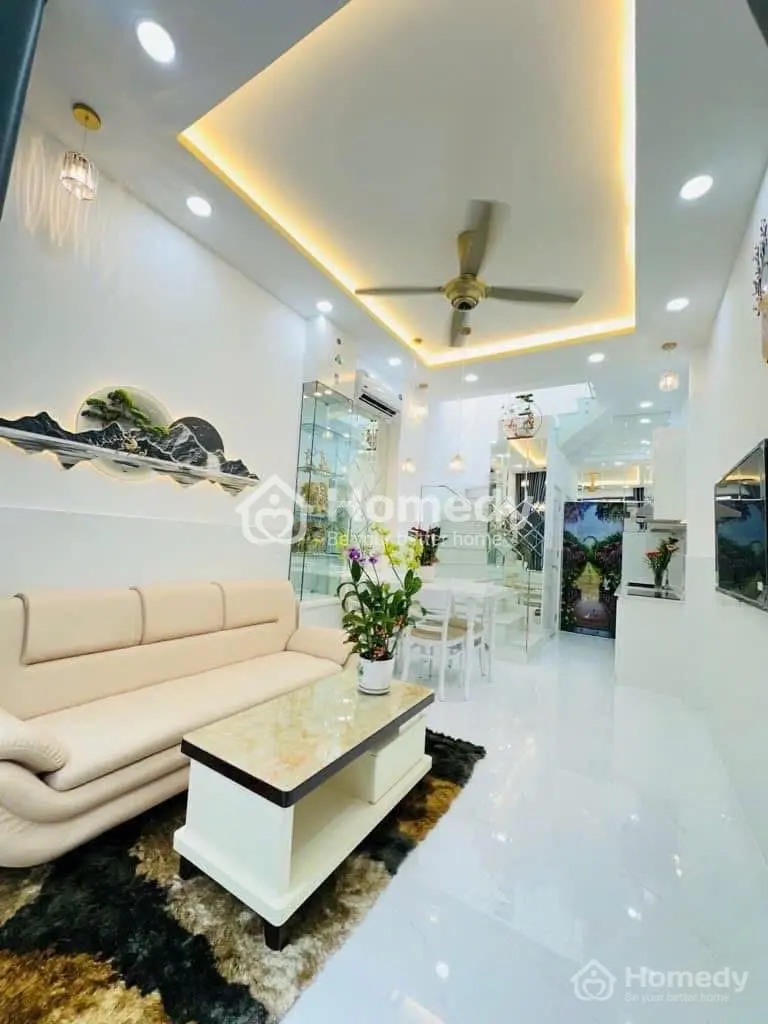 Bán Nhà Đường Nguyễn Văn Đang Q3 Gần Bến Tàu Hoả– Đầy Đủ Tiện Ích, Ở Ngay Trung Tâm Giá 1Ty600Tr