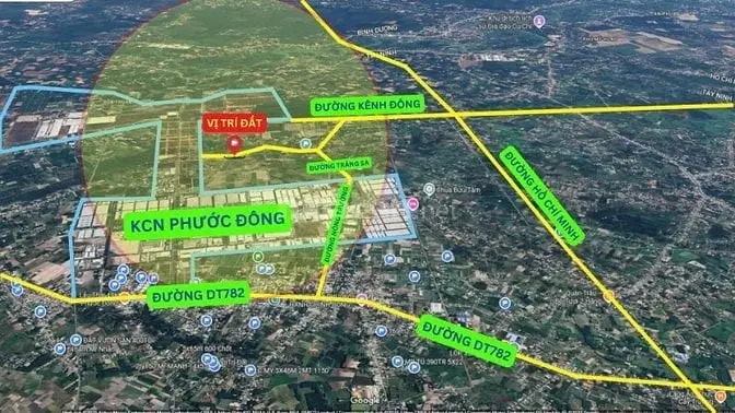 1,3 Mẫu Ngay Khu Đô Thị, Đường Nhựa. Kcn 3200Ha. 9 Tỷ