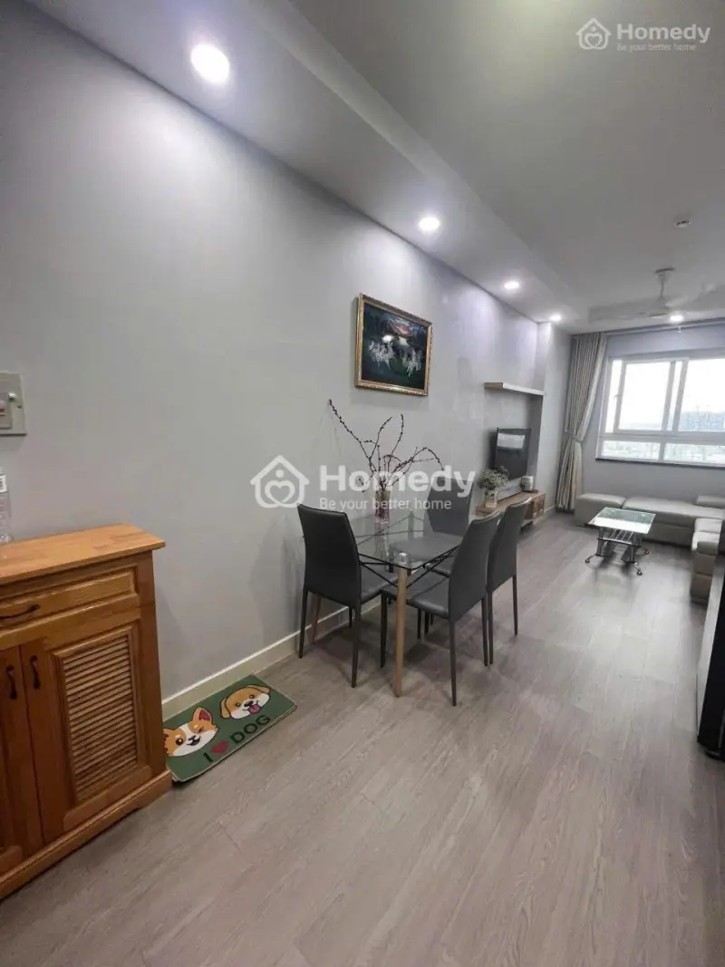 Chung Cư 10A Trần Nhật Duật, Tân Định, Q1: 69M2, 1Pn, Nội Thất 10Tr