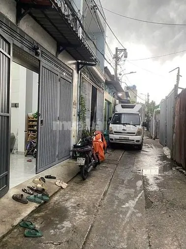 Bán Nhà Trung Mỹ Tây Quận 12 - 5X10 - Trệt 2 Lầu - Hẻm Oto Thông