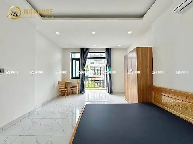 Căn Hộ Studio Ban Công , Cửa Sổ Máy Giặt Riêng Ngay Khu Nhà Họ Lê