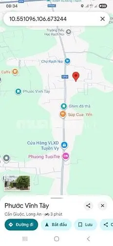 3,700M2 Thổ, Đường 6M, Cách 826C 70M,Vinhome 300M, Phước V Tây