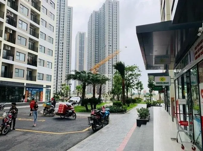 Bán Shop Parking Zone 4 Vinhomes Smart, Tầng 1:42M2, Giá 3,85 Tỷ
