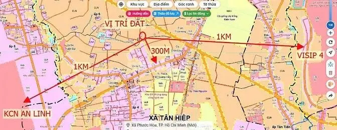Bán Đất Vườn Ở Bình Dương 15X72 Giá 590Tr