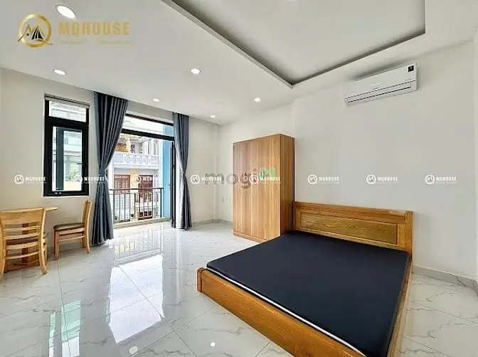 Căn Hộ Studio Ban Công , Cửa Sổ Máy Giặt Riêng Ngay Khu Nhà Họ Lê