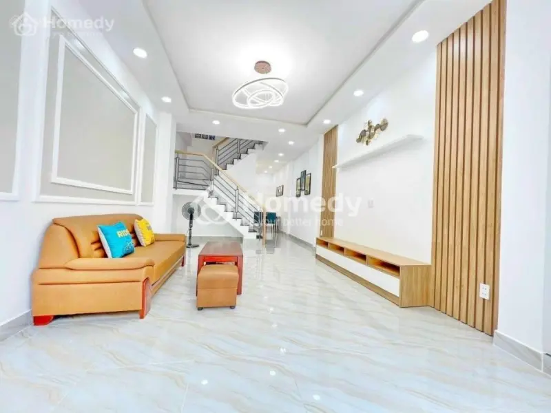 Làm Ăn Thua Lỗ Bán Nhà 64M2,1 Trệt 2 Lầu,1 Tỷ 360Tr,Nguyễn Trường Tộ,P13,Quận 4,Hùng 0775069***