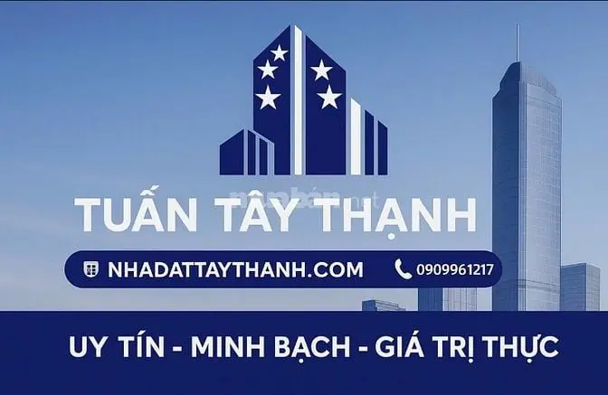 Cặp Mặt Tiền Khủng – Bàu Cát 5 Tân Bình Dt: 8 X 18M. Vuông Vức