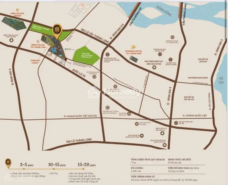 Quỹ Độc Quyền Căn Đẹp, Giá Tốt Nhất Tại Dự Án Noble Palace Tây Thăng Long, Ký Trực Tiếp Chủ Đầu Tư.