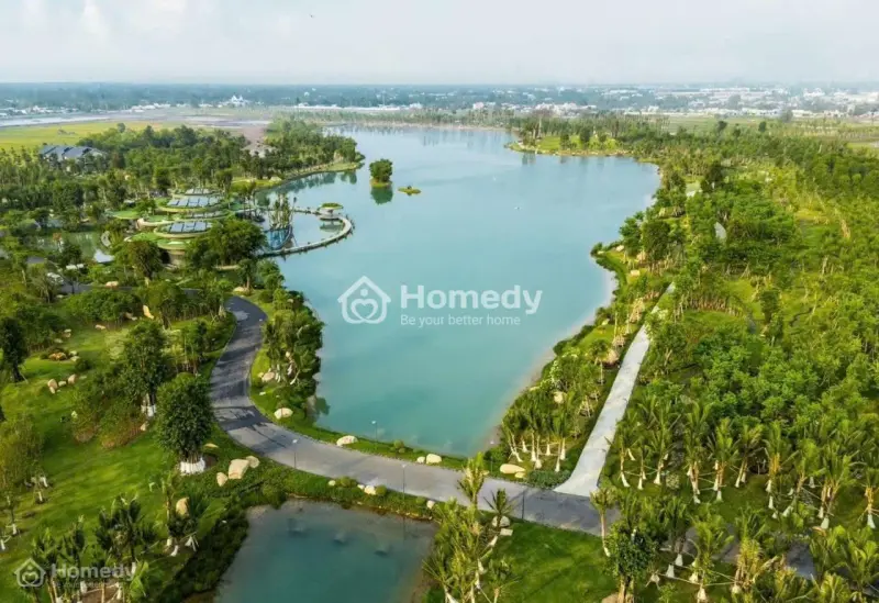 Cần Sang Gấp Lô Đất Khu Tái Định Cư, Gần Eco Retreat, Bến Lức, Giá 1 Tỷ 8/Lô, Sổ Riêng