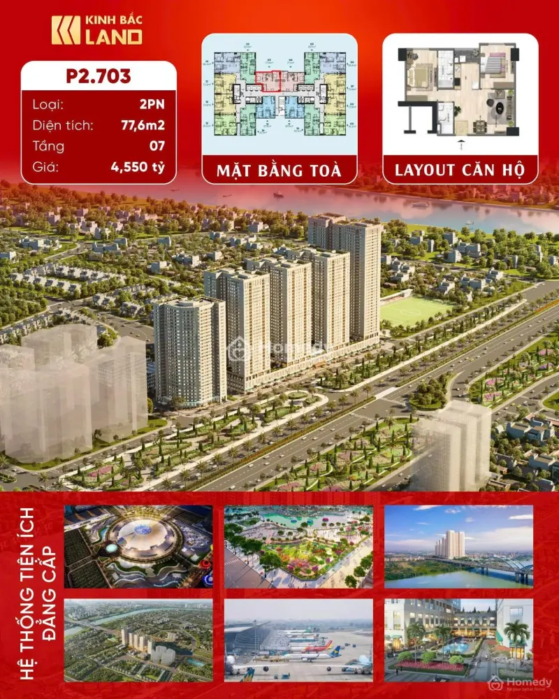 Quỹ Căn Độc Quyền P2.703 Giá Tốt Nhất Thị Trường - Eurowindow River Park