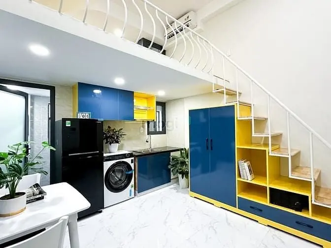 Căn Hộ Gác Full Nội Thất Cửa Sổ Thoáng - Trung Tâm Quận 7, Ngay Ufm