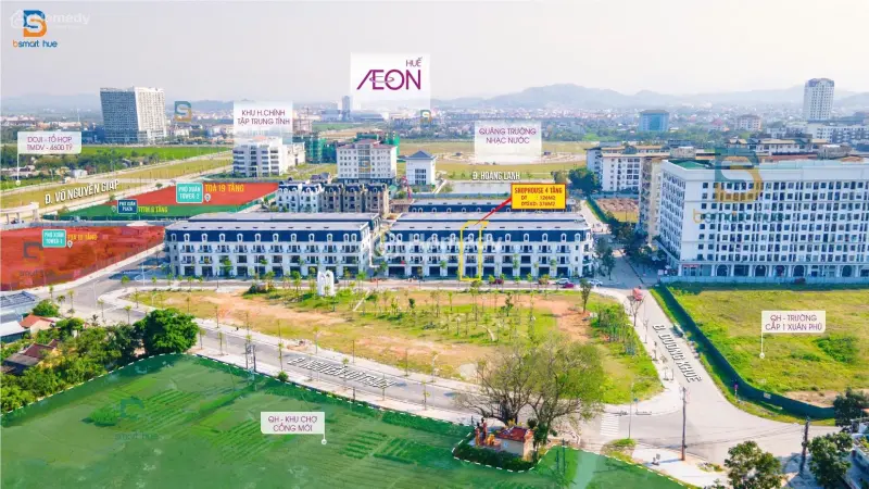 Ưu Đãi 1 Suất Đặc Biệt Cùng Shophouse Phú Xuân City - Mặt Tiền Đường Võ Nguyên Giáp