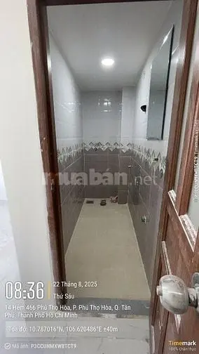 Nhà Cách Mt Phú Thọ Hoà Đúc 2 Lầu 4.6 Tỷ