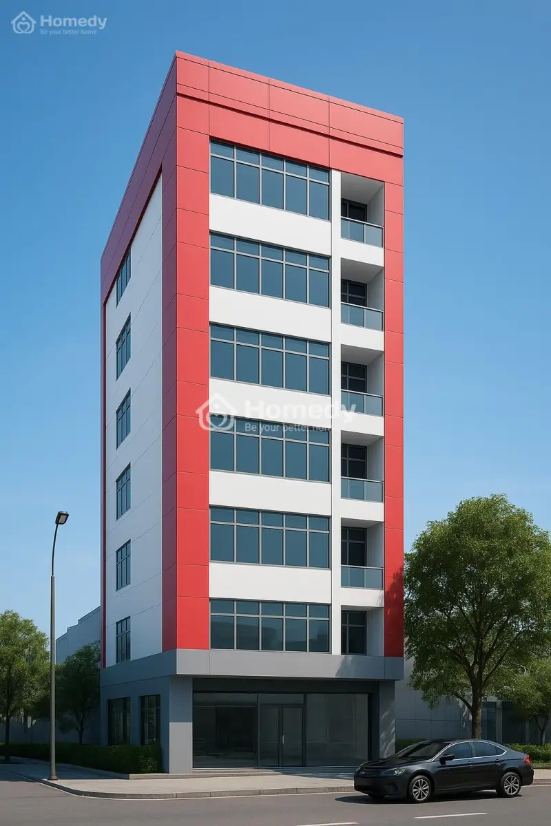 Cho Thuê Nguyêntòa Nhà Văn Phòng 7 Tầng, Giá Cực Sốc 100.000/M²/Tháng