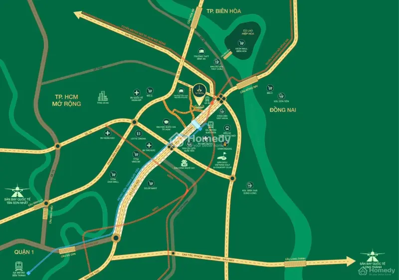 Căn Hộ Cao Cấp Đối Diện Ga Metro Suối Tiên - Gần Làng Đại Học Giá Chỉ Từ 38,5Tr/M2