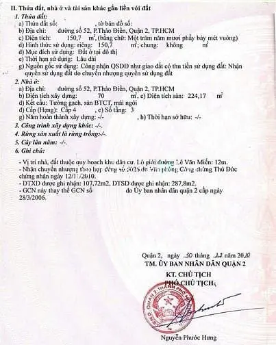 Bán Nhà Thảo Điền, Lê Văn Miến, 150M², Đang Kinh Doanh, Giá 60 Tỷ