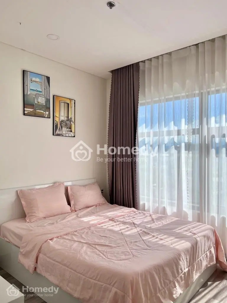 Cho Thuê Căn Hộ 2 Phòng Ngủ Monarchy, View Biển Tầng Cao Thoáng Mát, Full Nội Thất Vào Ở Ngay