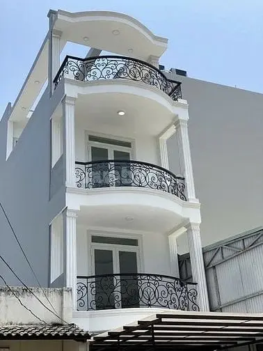 Nhà Phố 1 Trệt 3 Lầu Mặt Tiền Đường 8M Gò Ô Môi Phú Thuận Q7