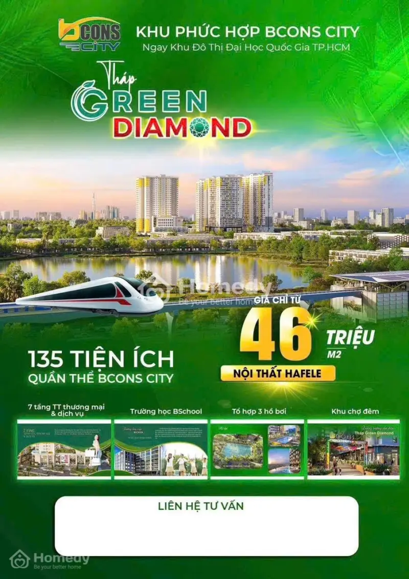 Giá Trị Vàng - Thúc Đẩy Tiềm Năng Tháp Green Diamond