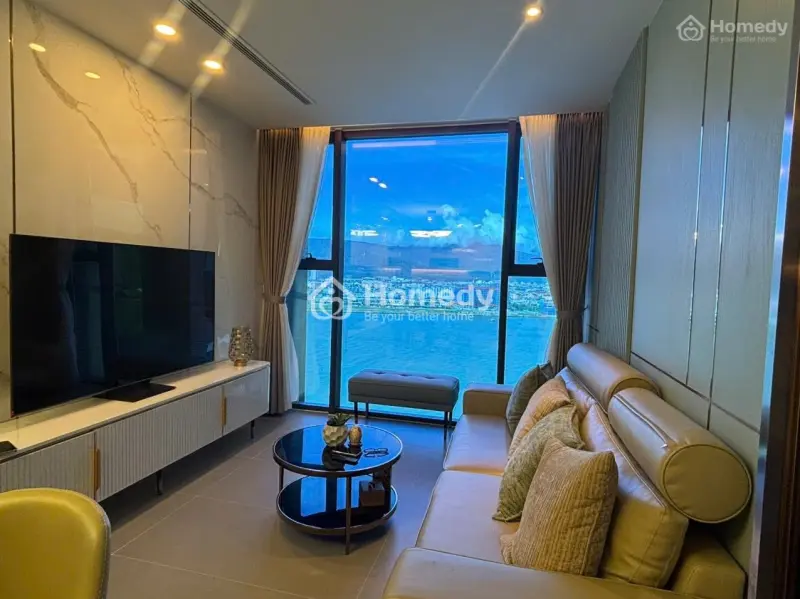 Cho Thuê Căn Hộ 2Pn View Sông Hàn Cc Sam Towers (Risemount Cũ) Full Nội Thất, Đầy Đủ Tiện Ích