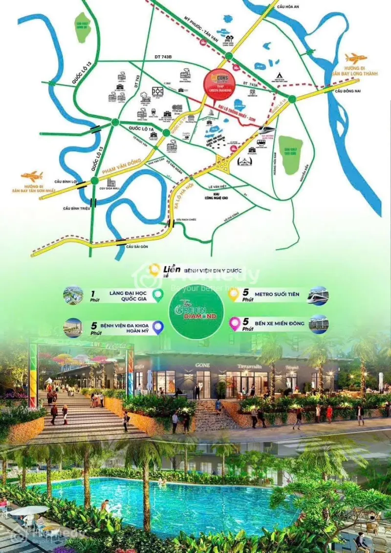 Giá Trị Vàng - Thúc Đẩy Tiềm Năng Tháp Green Diamond