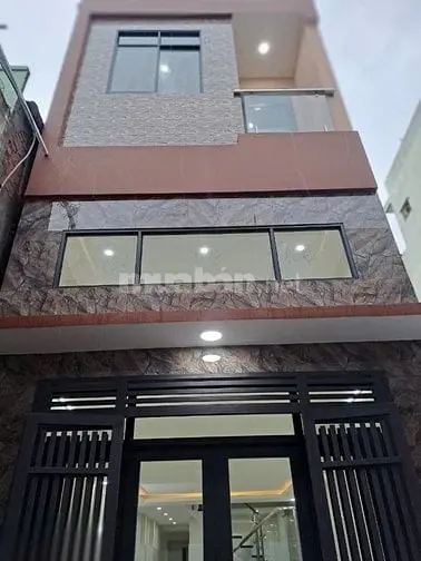Bán Nhà H3M Số 341/4/18 Bến Phú Lâm, P9, Q6. Dt: 4M X 14M, 3 Tầng, St