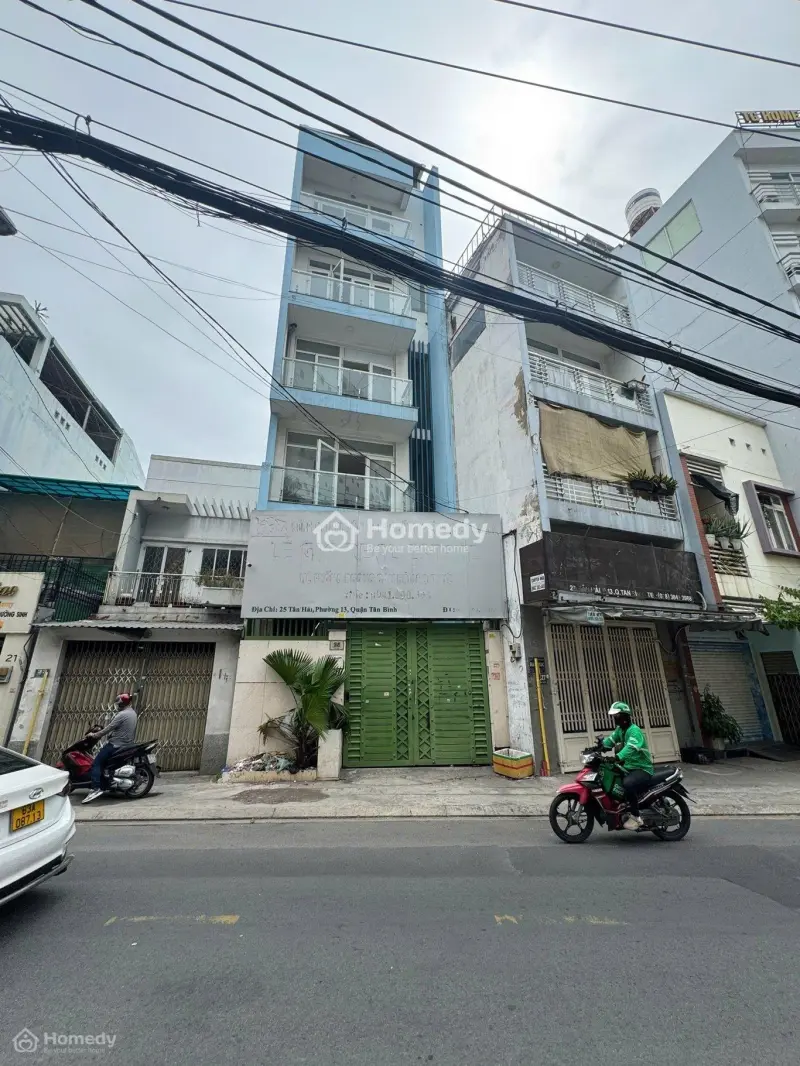 **Bán Nhà Mặt Tiền 25 Tân Hải, Phường 13, Tân Bình; (6*17)6 Tầng - 19 Tỷ