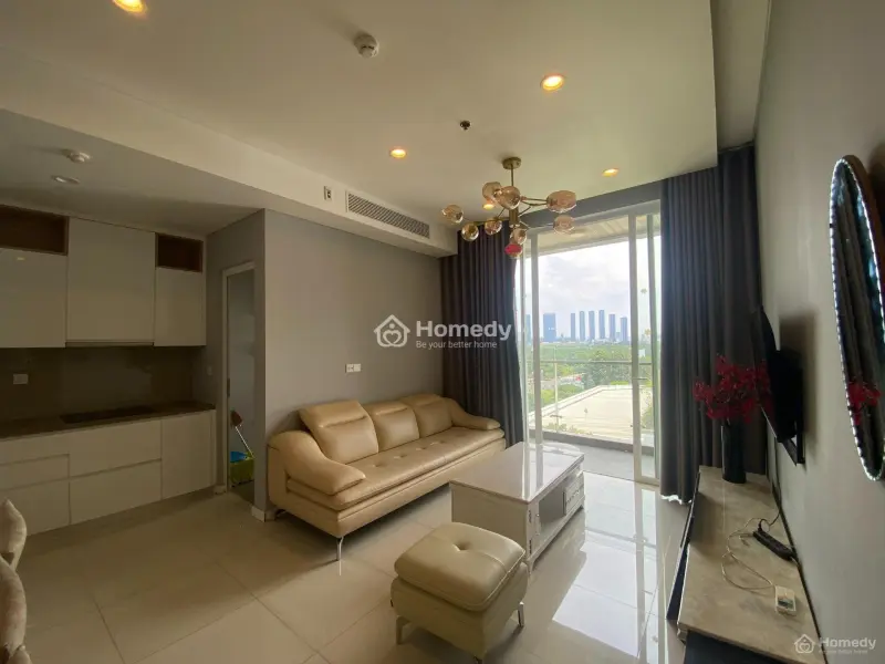 Bán Căn Hộ 2Pn Sarimi Sẵn Sổ Hồng View Toàn Cảnh Thủ Thiêm Quận 1 Và Hồ Trung Tâm