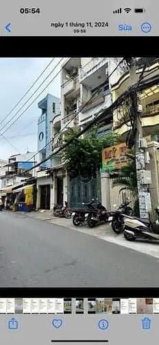 Bán Nhà Mặt Tiền Đẹp 3 Lầu (8X24) 122 Huỳnh Khương An P5 Gò Vấp Đhcn4